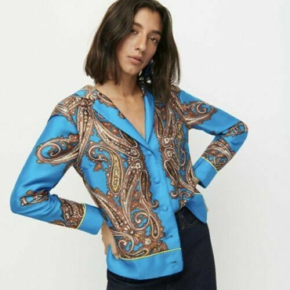 J.Crew Paisley Print - Picture 5 of 8